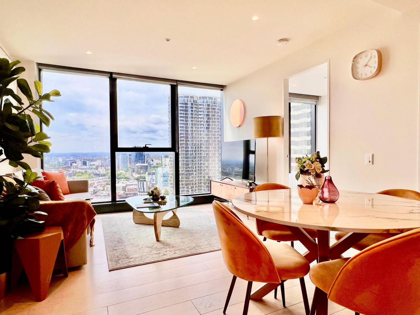 Highrise View 1King1Queen 2Baths Melbourne Exterior foto
