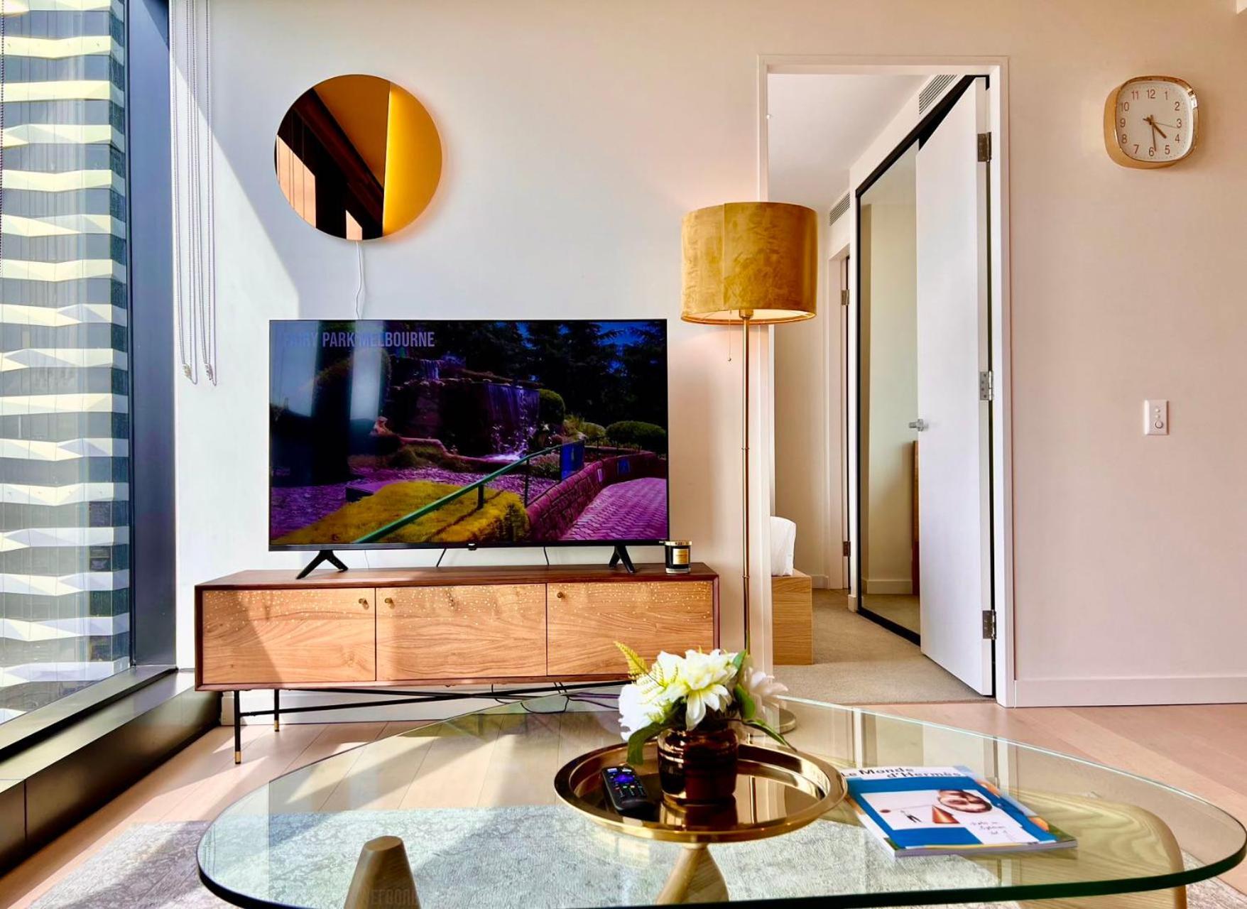 Highrise View 1King1Queen 2Baths Melbourne Exterior foto